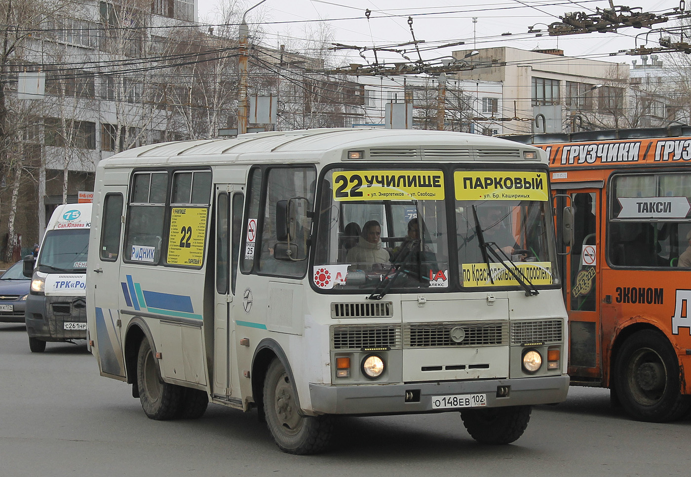 Челябинская область, ПАЗ-32053 № О 148 ЕВ 102