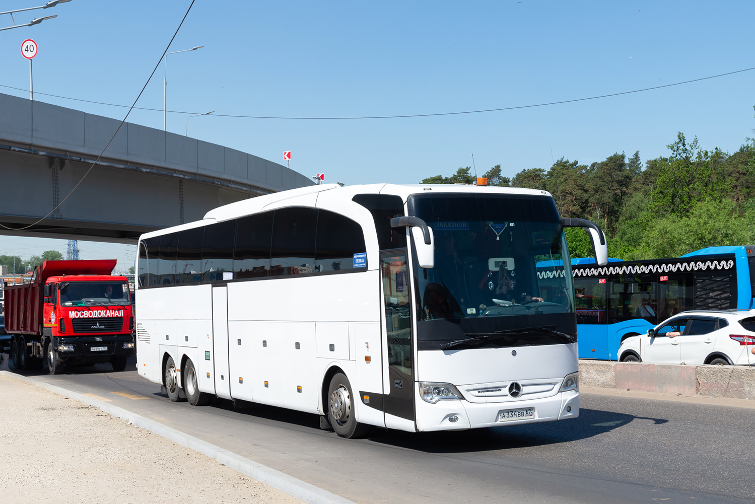 Смоленская область, Mercedes-Benz Travego II L SHD 17SHD facelift № А 334 ВВ 67