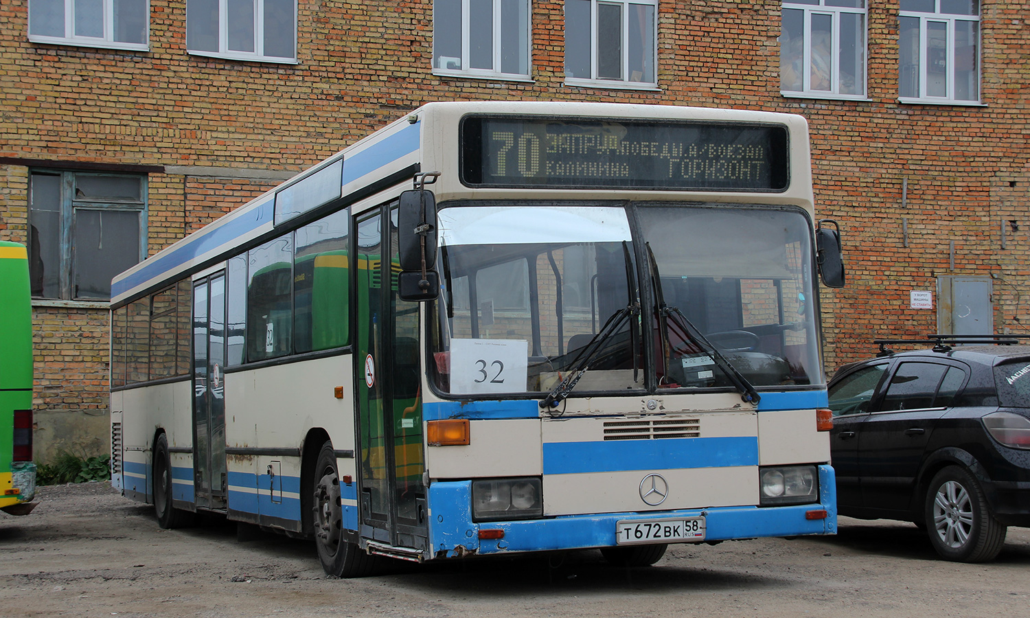 Пензенская область, Mercedes-Benz O405N № Т 672 ВК 58