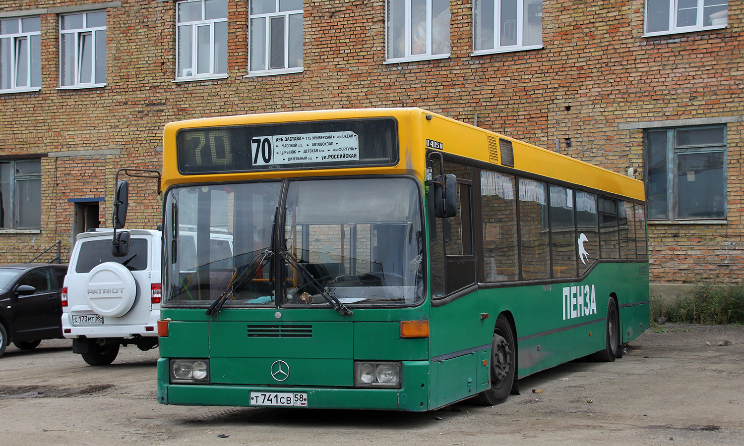 Пензенская область, Mercedes-Benz O405N2 № Т 741 СВ 58