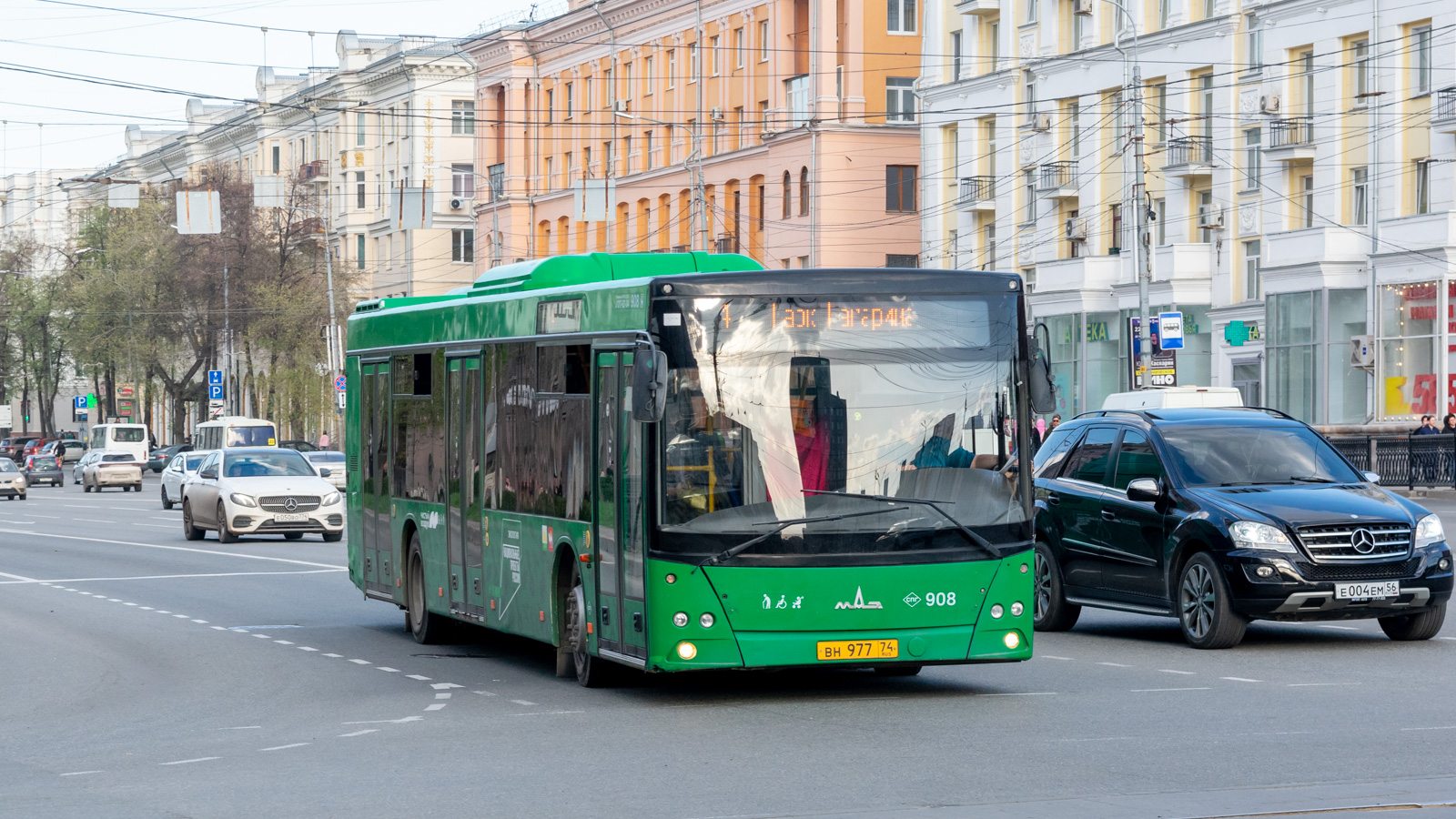 Челябинская область, МАЗ-203.945 № 908