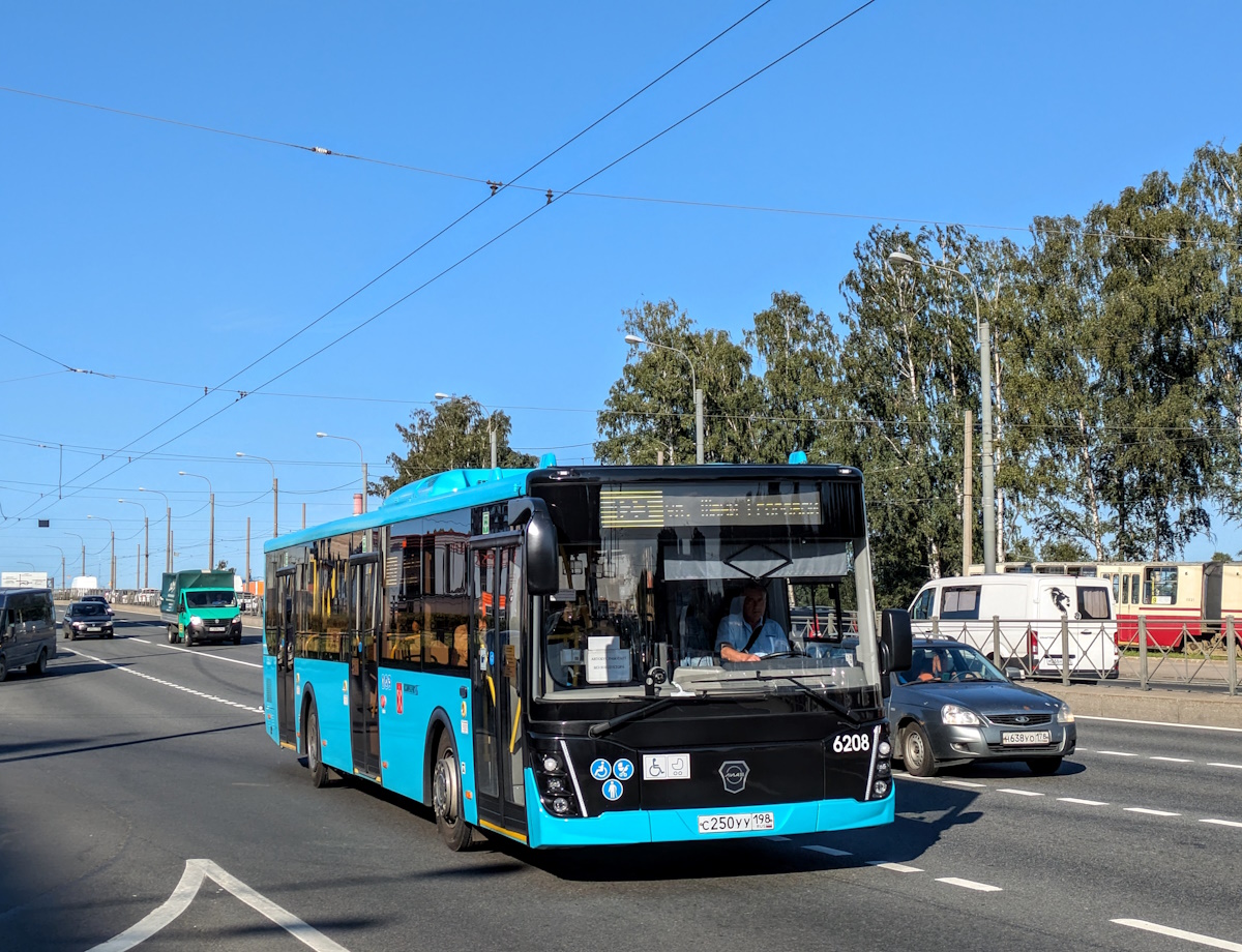 Санкт-Петербург, ЛиАЗ-5292.65 № 6208