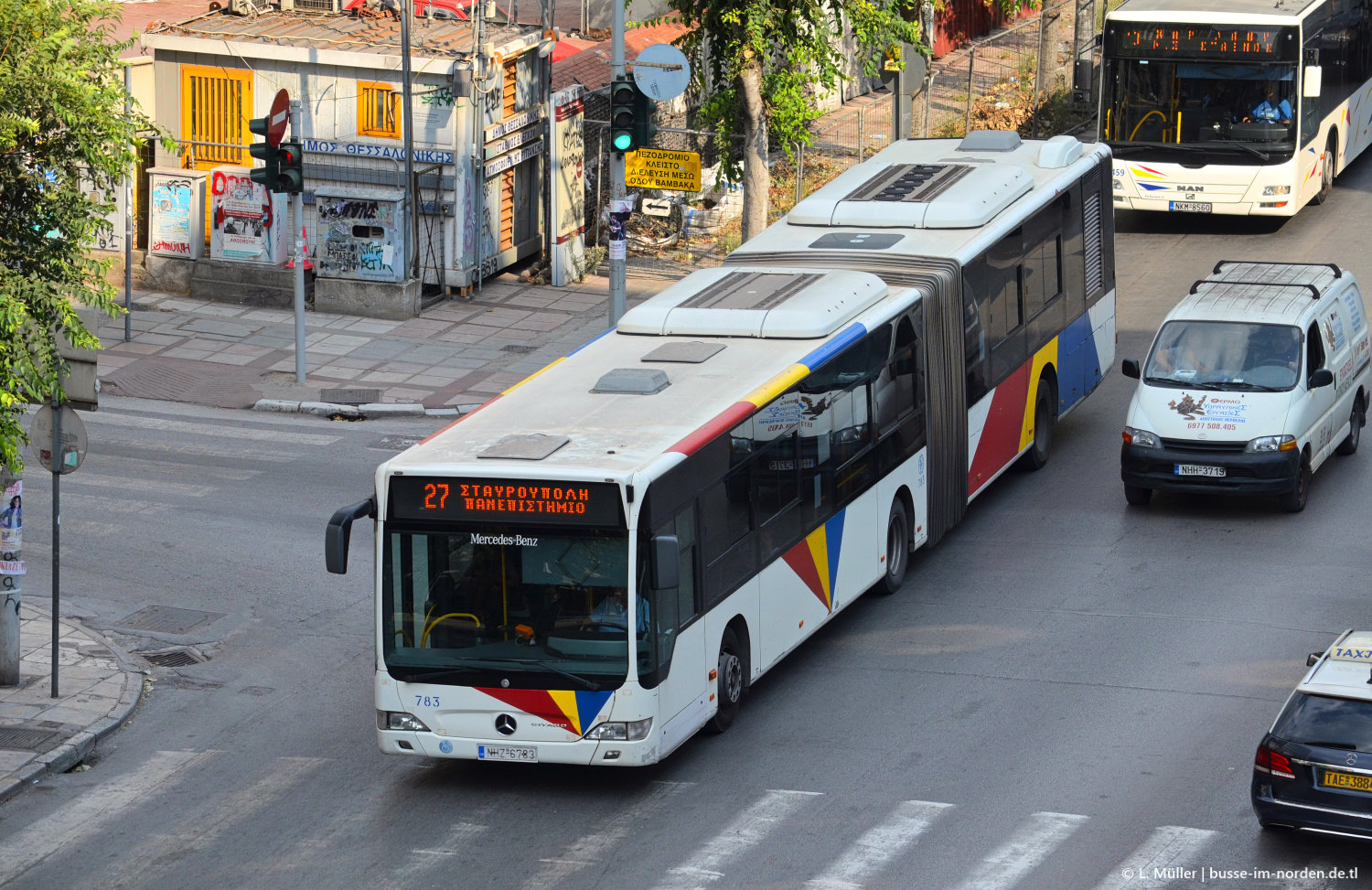 Греция, Mercedes-Benz O530G Citaro facelift G № 783