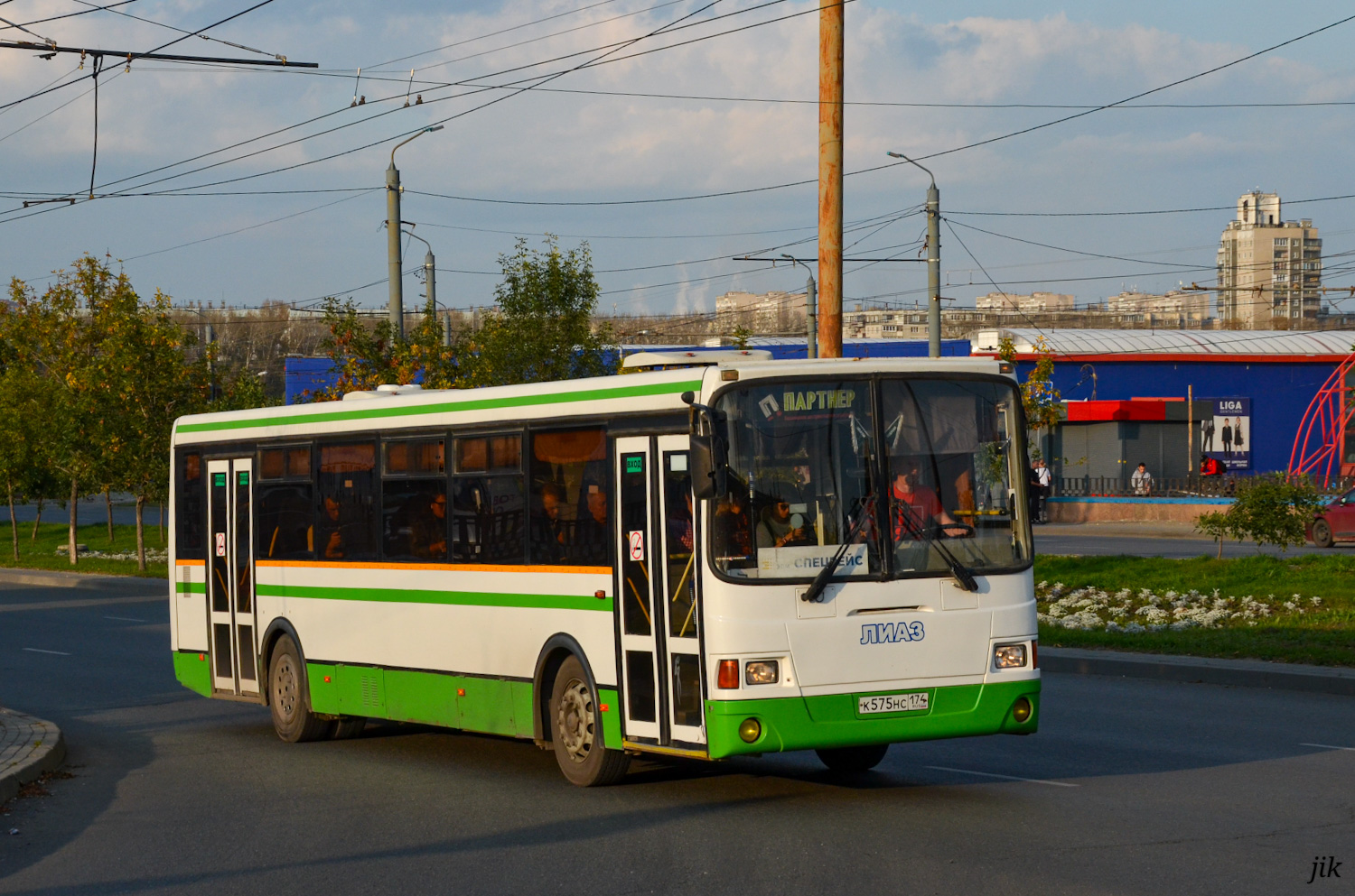 Челябинская область, ЛиАЗ-5256.36-01 № К 575 НС 174