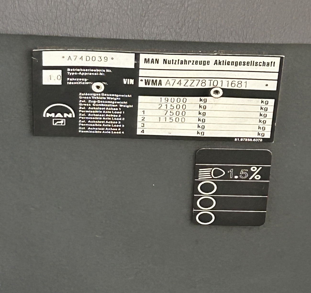 Липецкая область, MAN A74 Lion's Classic SL283 № М 490 МН 48