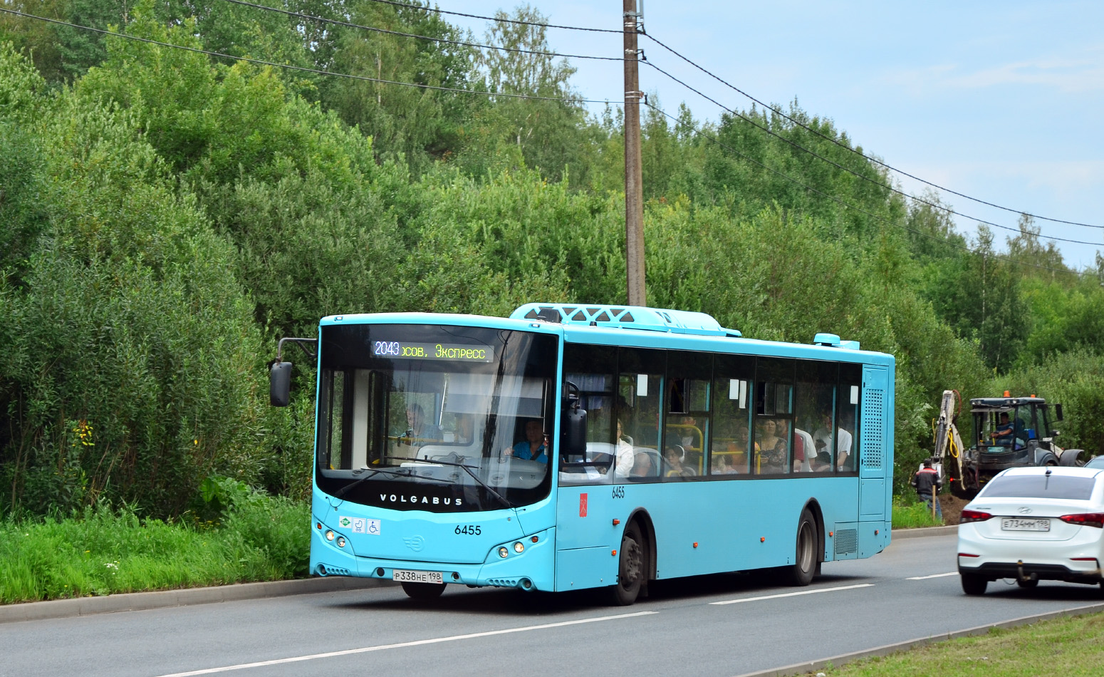 Санкт-Петербург, Volgabus-5270.G4 (LNG) № 6455