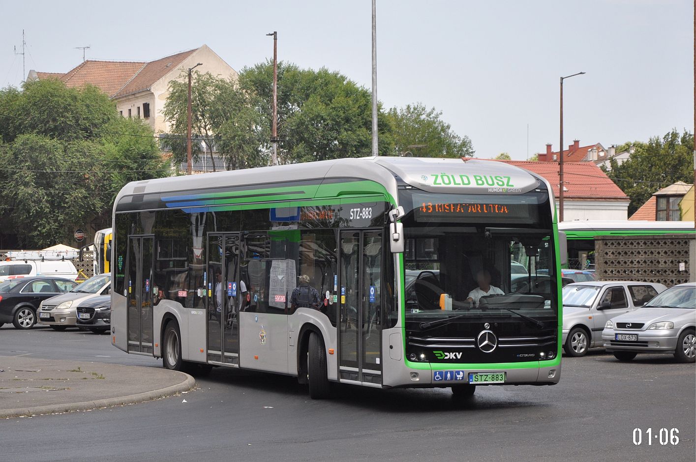 Венгрия, Mercedes-Benz eCitaro № STZ-883