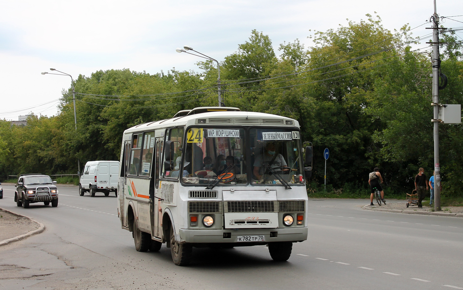 Томская область, ПАЗ-32054 № К 782 ТР 70