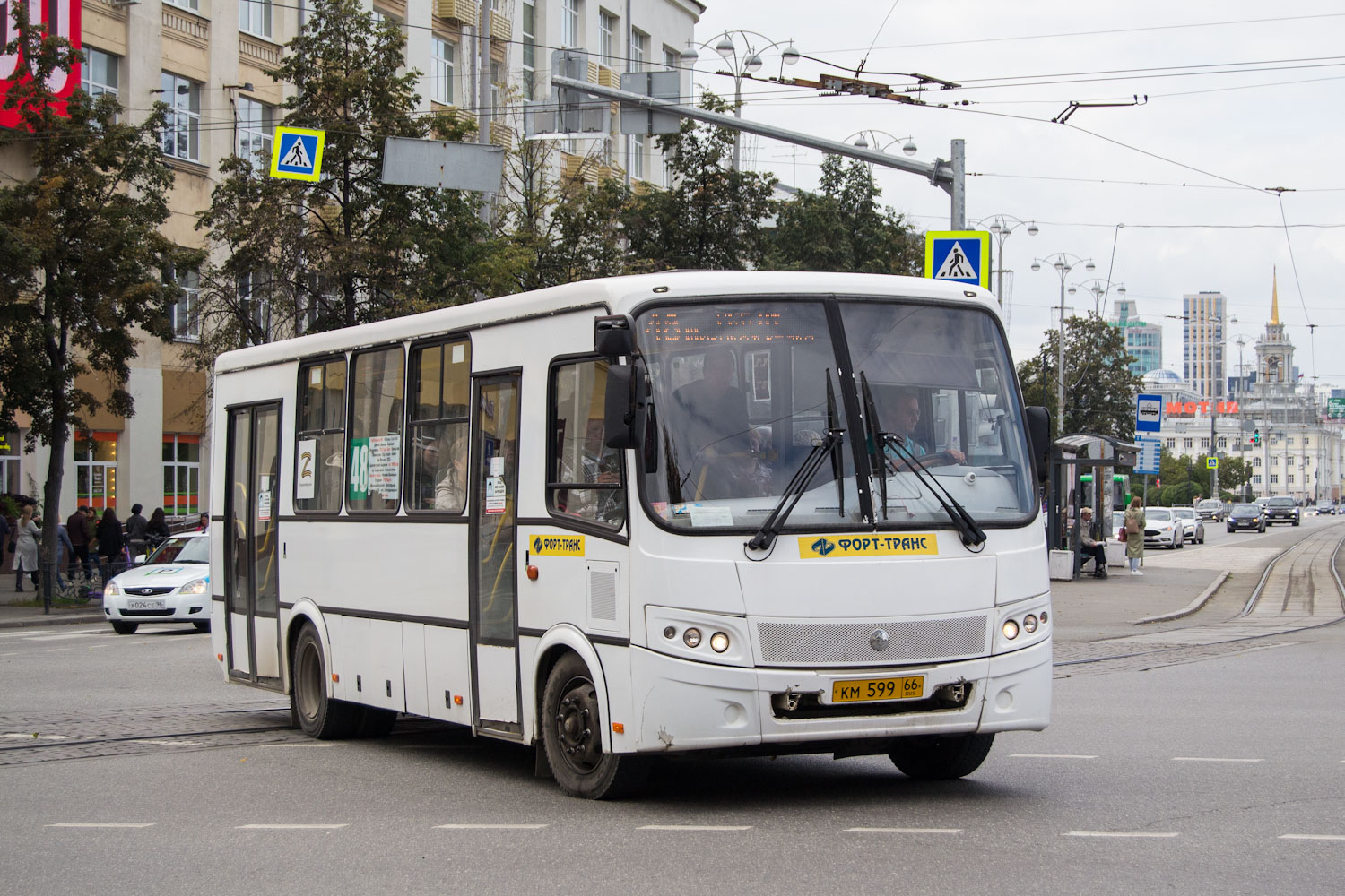 Свердловская область, ПАЗ-320414-05 "Вектор" (1-2) № КМ 599 66