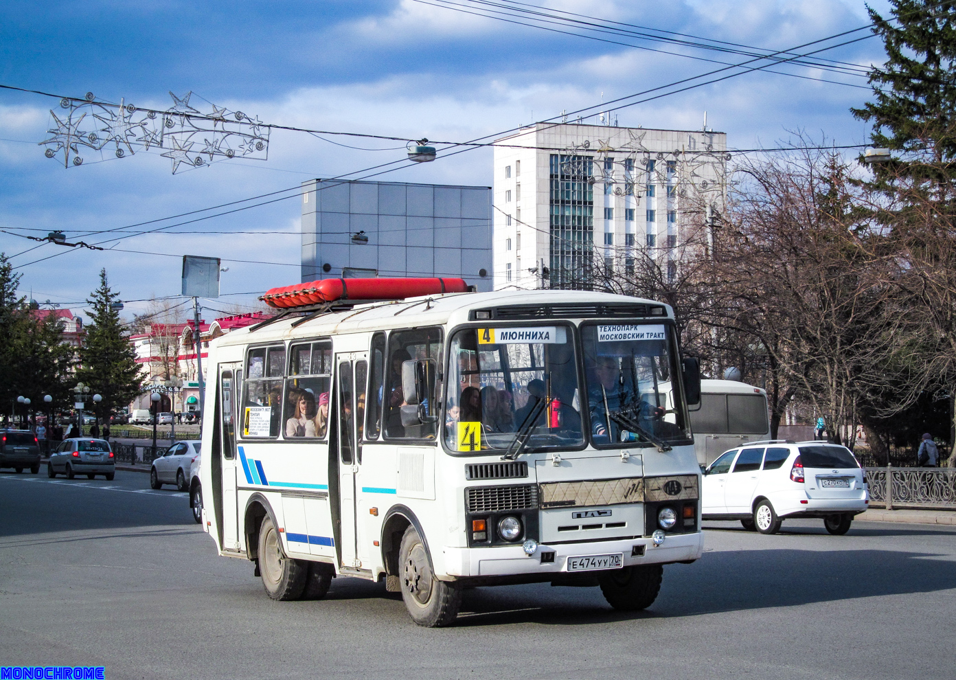 Томская область, ПАЗ-32054 № Е 474 УУ 70