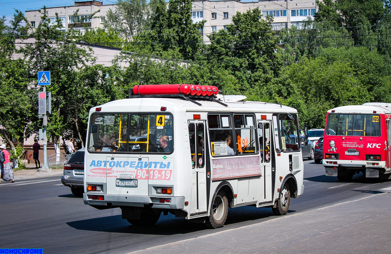 Томская область, ПАЗ-32054 № К 792 НС 70