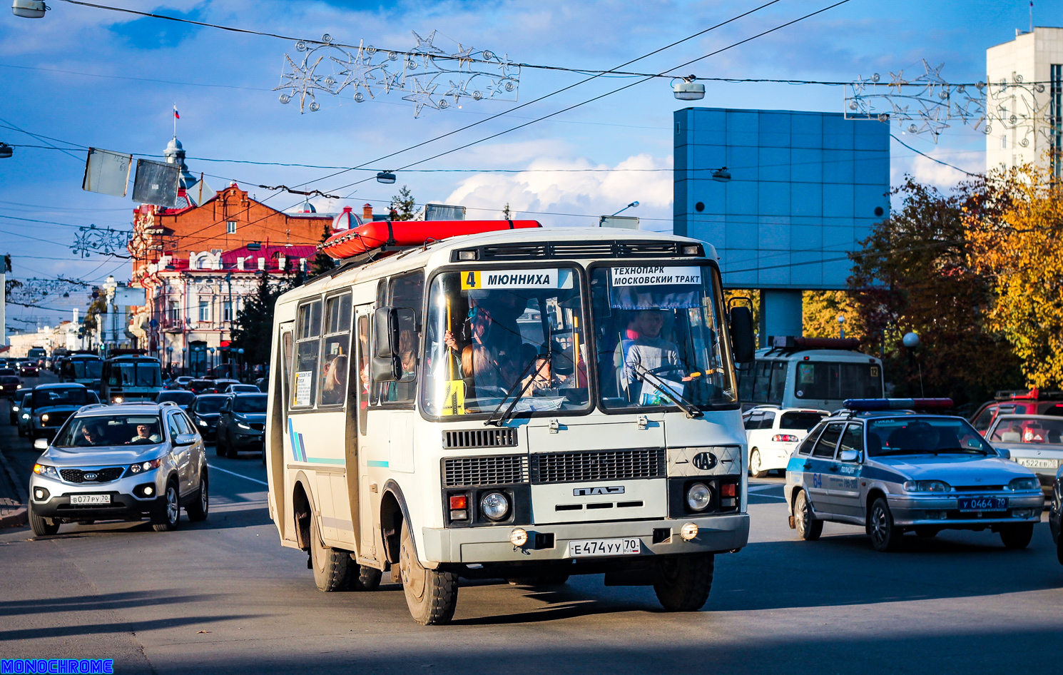 Томская область, ПАЗ-32054 № Е 474 УУ 70