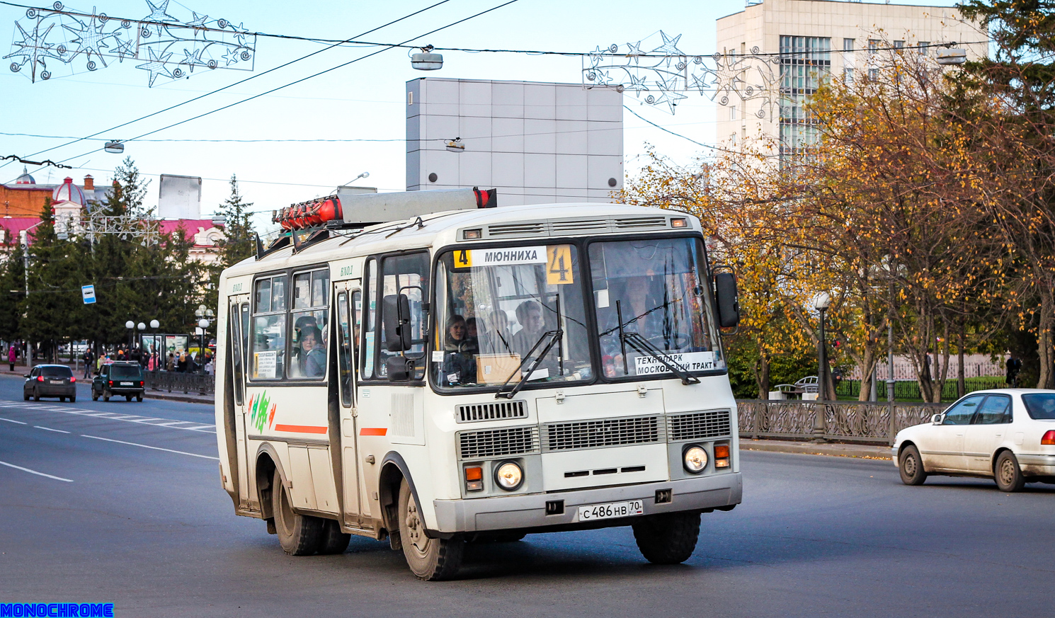 Томская область, ПАЗ-32054 № С 486 НВ 70