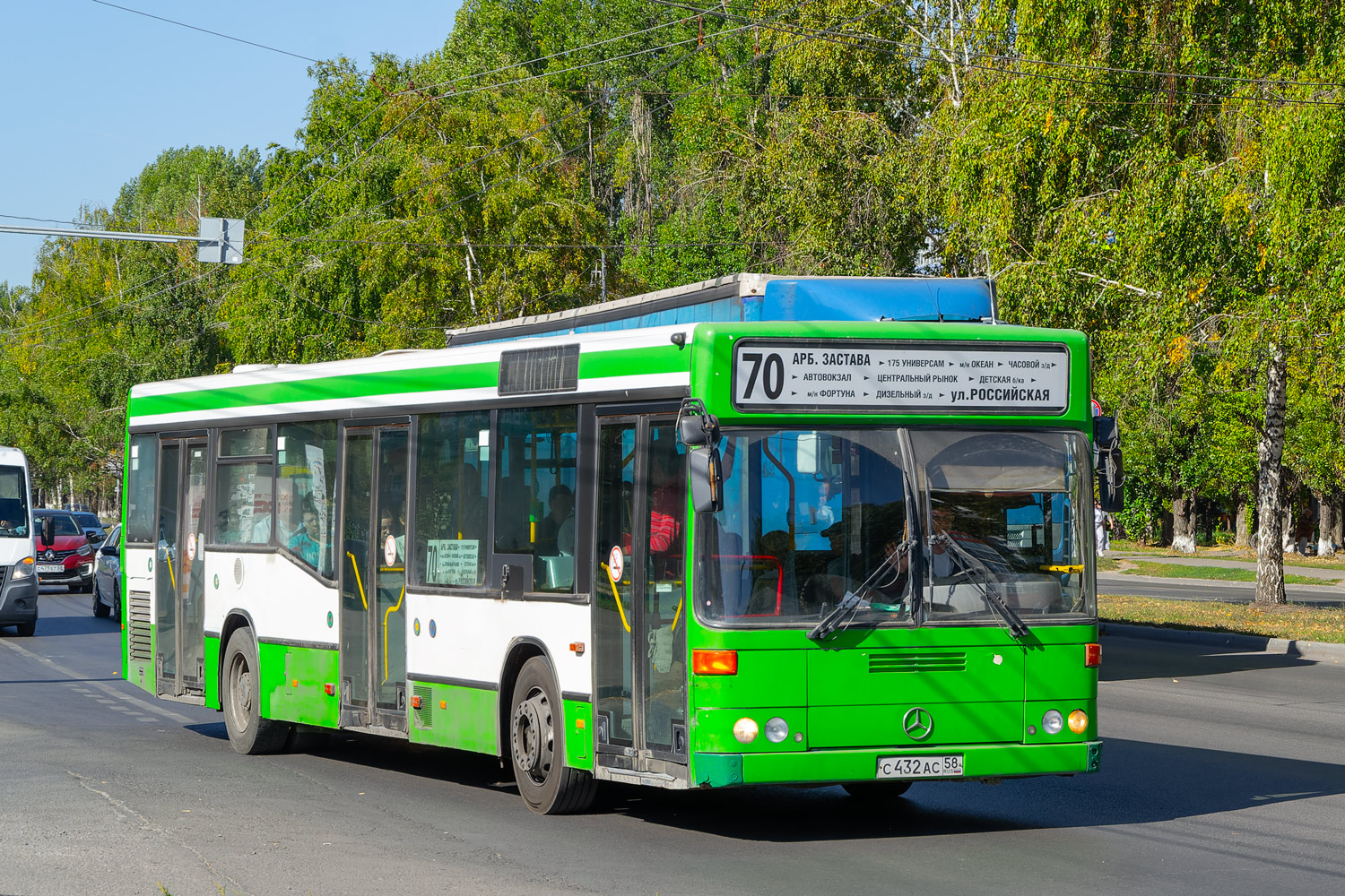 Пензенская область, Mercedes-Benz O405N2 (SAM) № С 432 АС 58