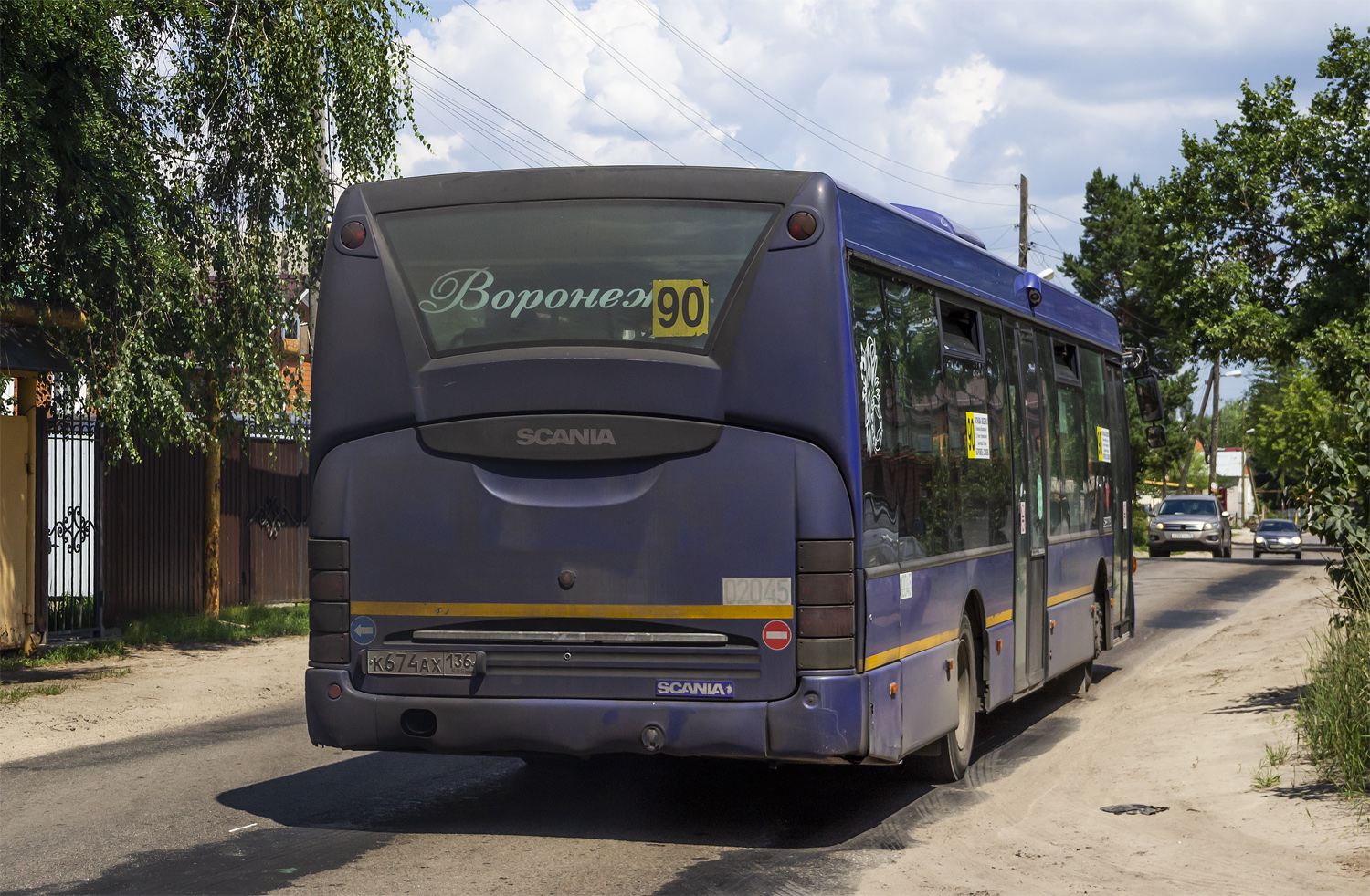 Voronezh region, Scania OmniLink I (Scania-St.Petersburg) č. 02045