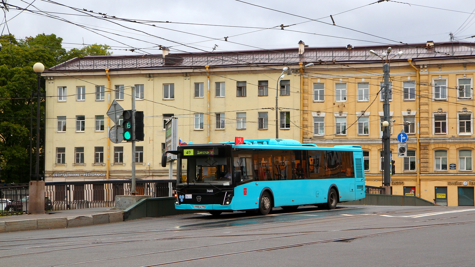 Санкт-Петербург, ЛиАЗ-5292.65 № 7448