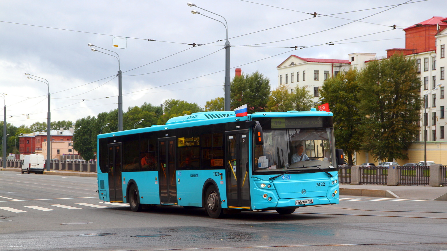 Санкт-Петербург, ЛиАЗ-5292.65 № 7422