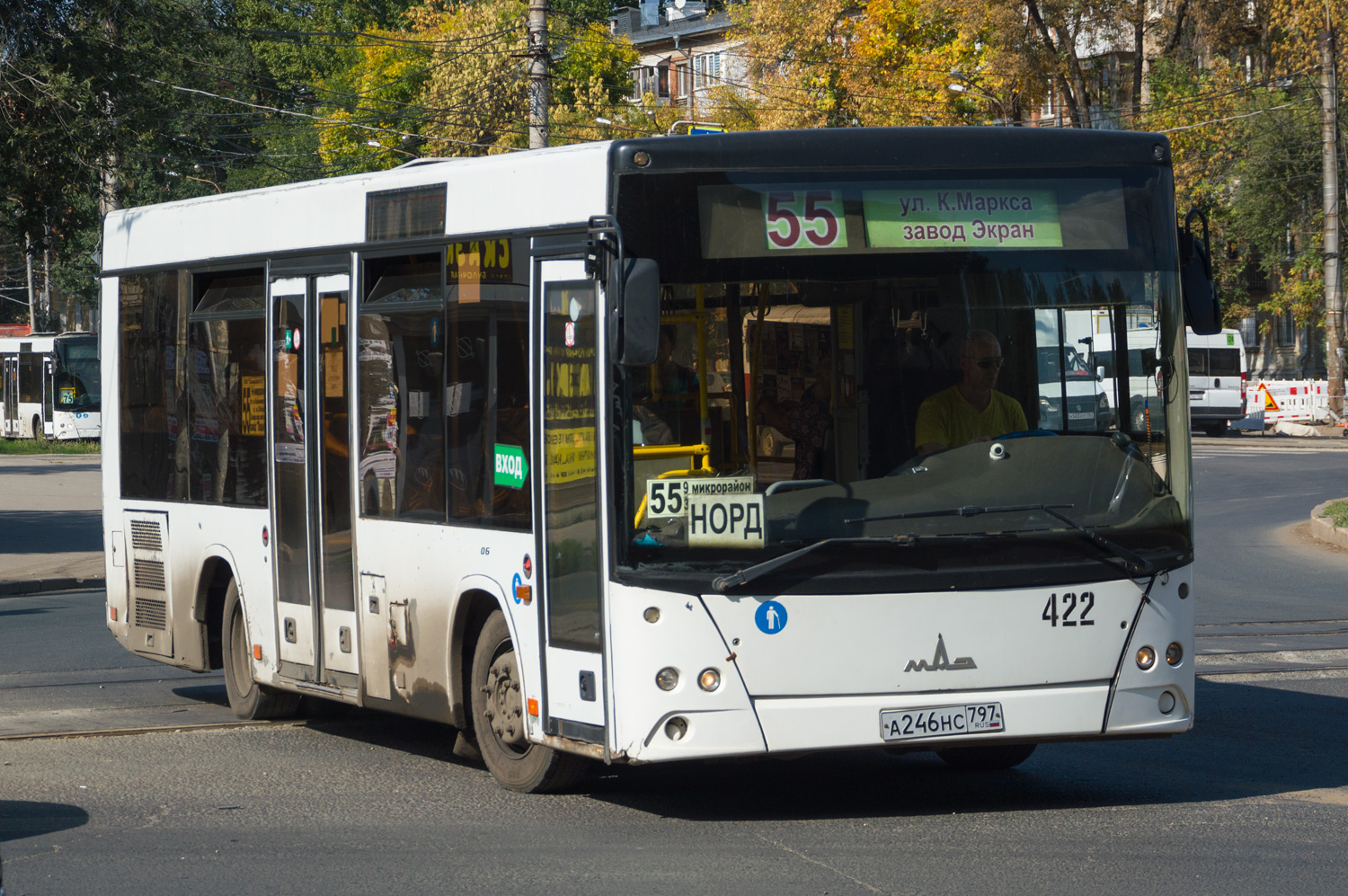 Самарская область, МАЗ-206.085 № 422