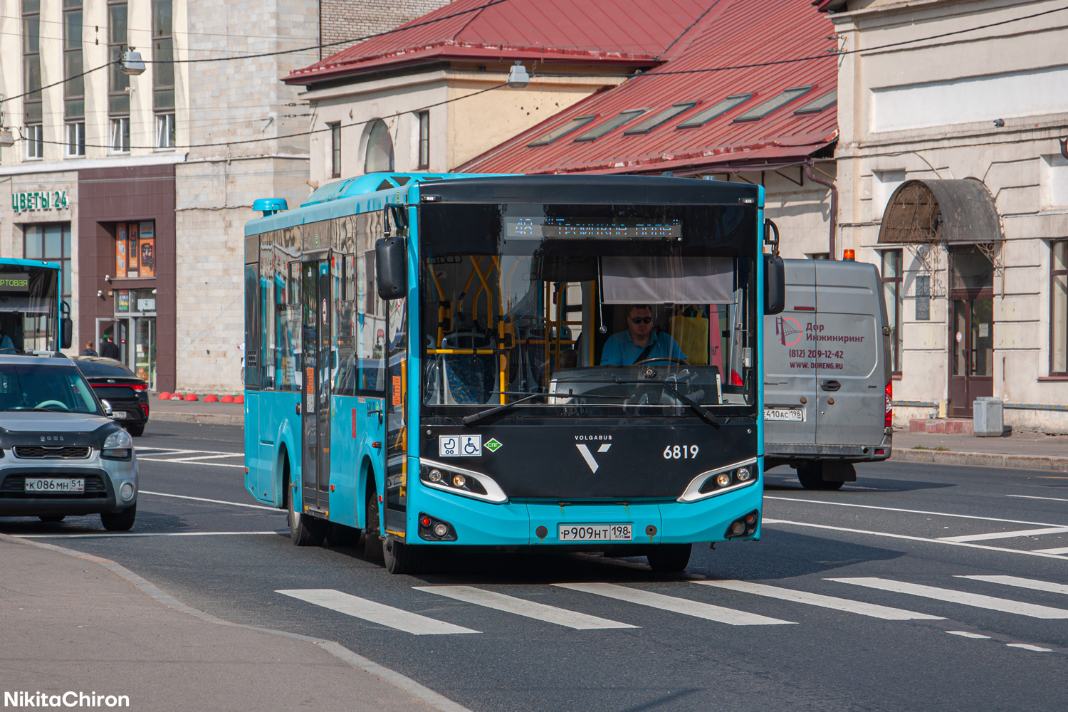 Санкт-Петербург, Volgabus-4298.G4 (LNG) № 6819