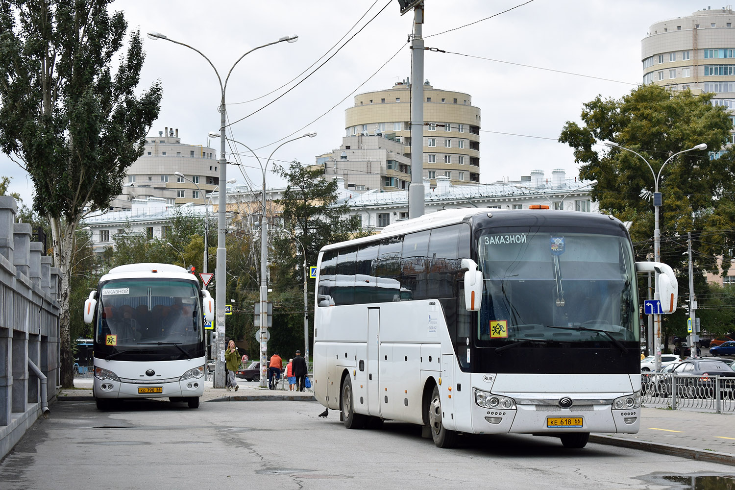 Sverdlovsk region, Yutong ZK6122H9 № КЕ 618 66