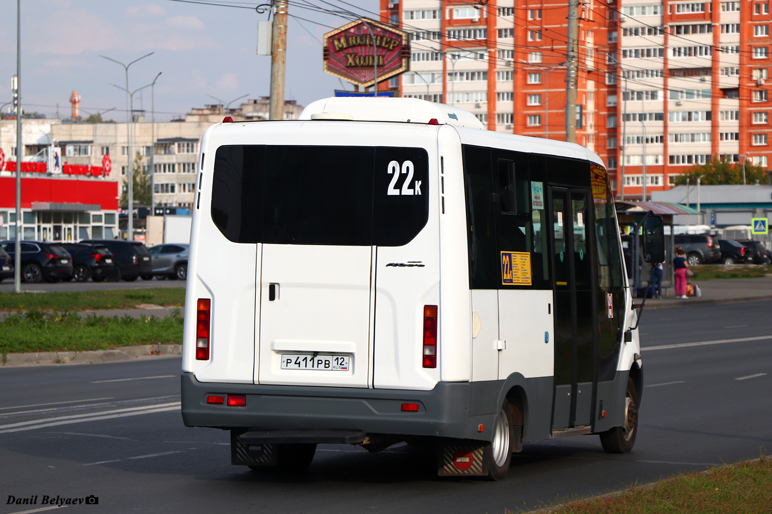 Марий Эл, ГАЗ-A64R42 Next № Р 411 РВ 12