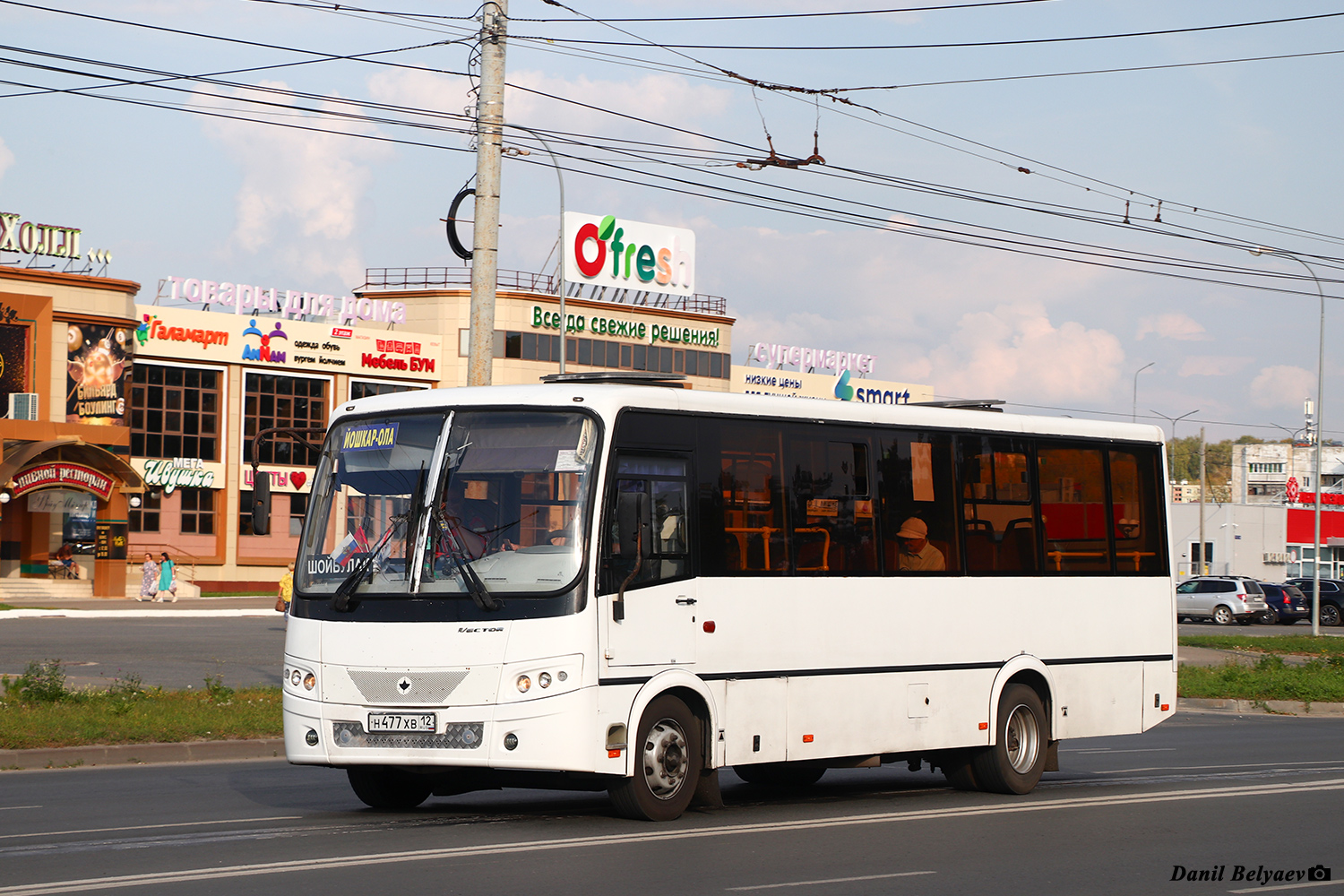 Марий Эл, ПАЗ-320414-05 "Вектор" (1-2) № Н 477 ХВ 12