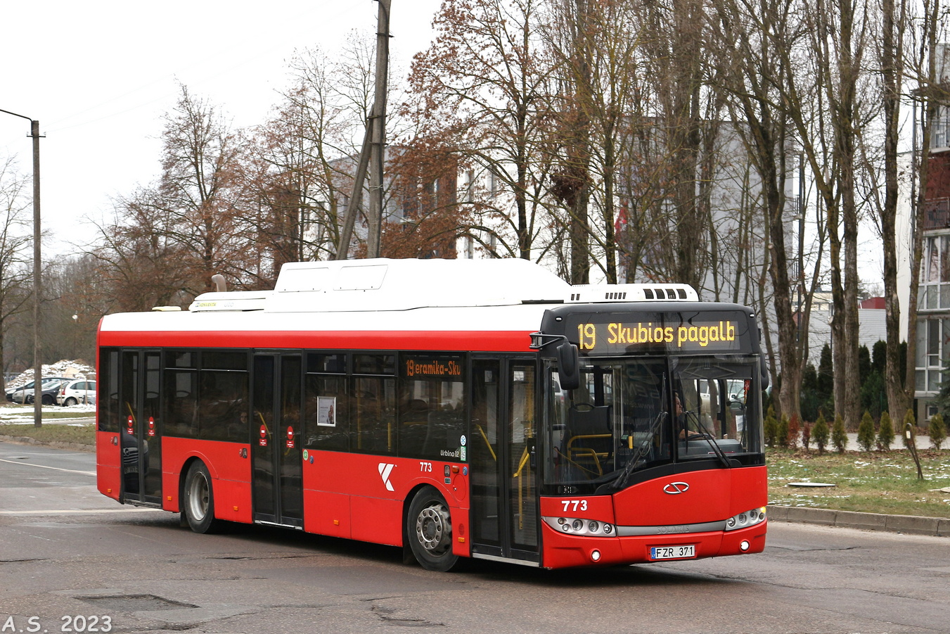 Литва, Solaris Urbino III 12 CNG № 773