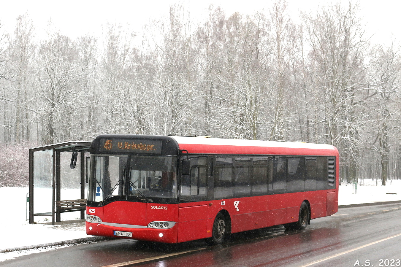 Литва, Solaris Urbino II 12 № 625