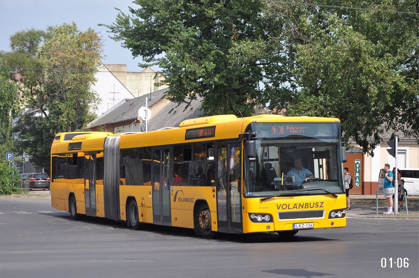 Венгрия, Volvo 7700A № LKZ-134