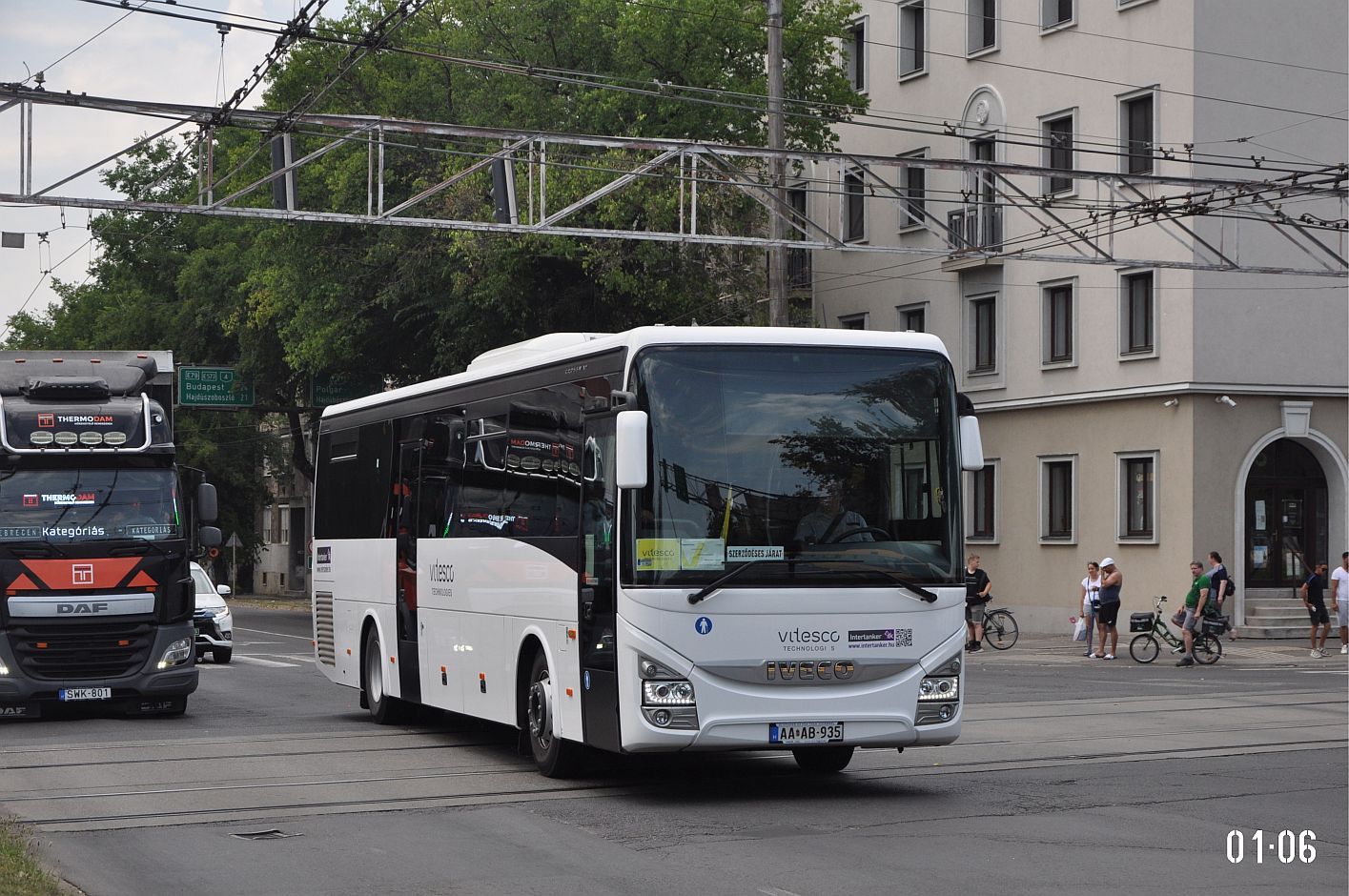 Венгрия, IVECO Crossway LINE 12M № AA AB-935