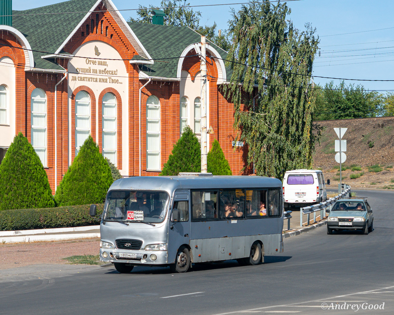 Ростовская область, Hyundai County LWB C09 (ТагАЗ) № Т 800 МН 61