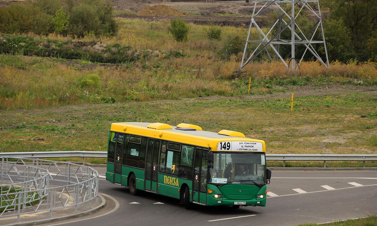 Пензенская область, Scania OmniLink I (Скания-Питер) № С 182 МТ 58