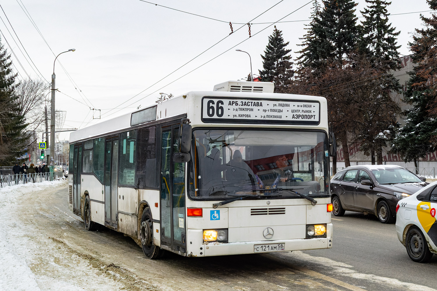 Пензенская область, Mercedes-Benz O405N2 (SAM) № С 121 АМ 58