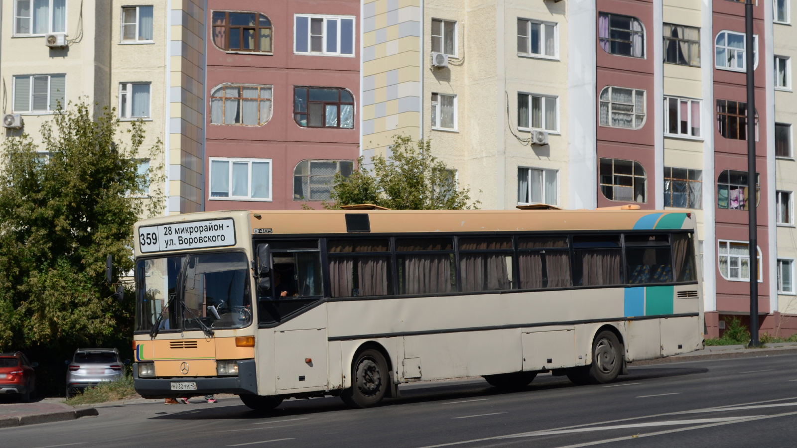 Lipetsk region, Mercedes-Benz O405 № Н 730 УМ 48