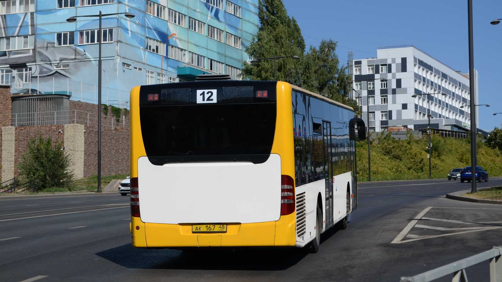 Липецкая область, Mercedes-Benz O530 Citaro facelift № АК 167 48