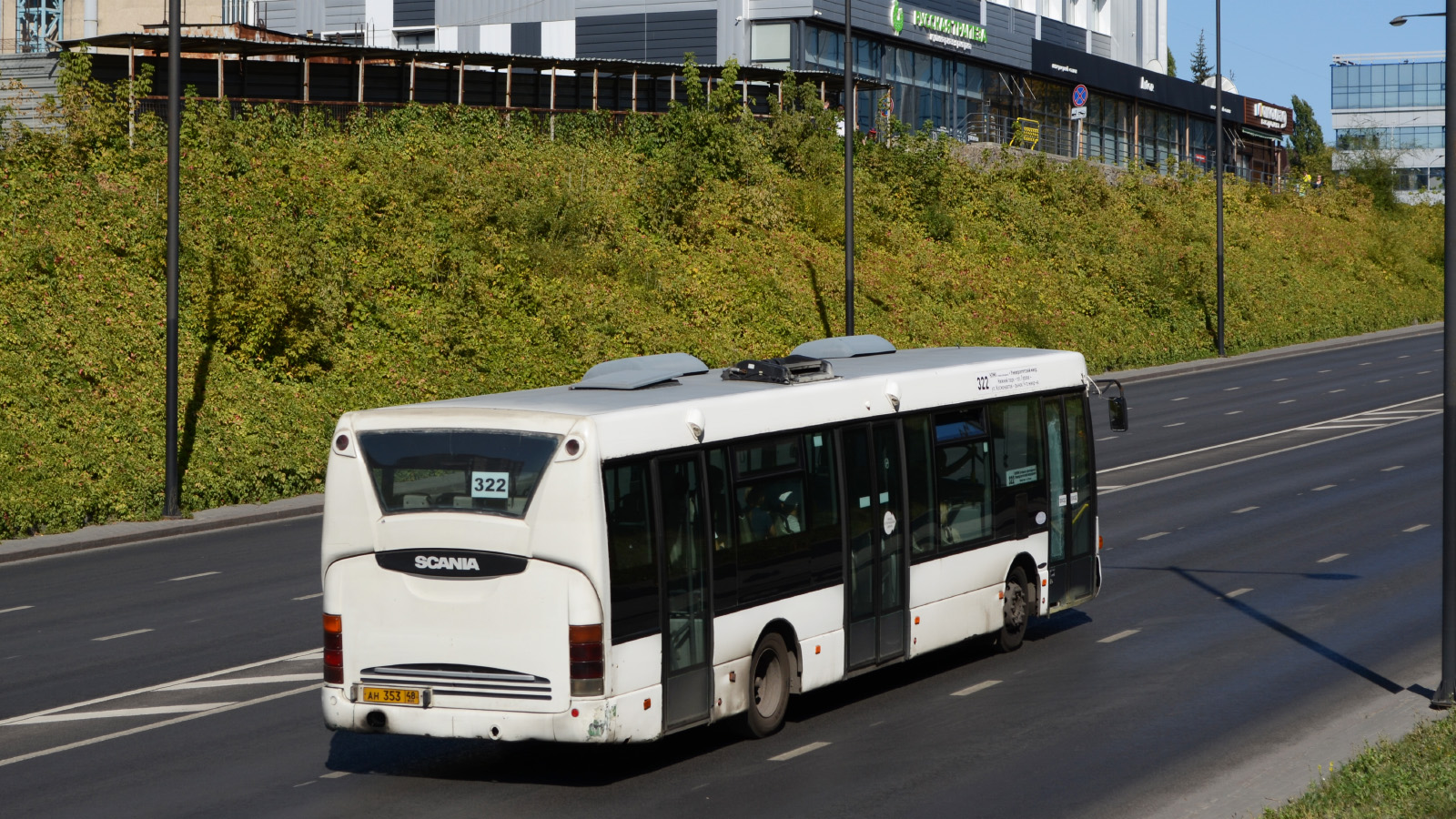 Липецкая область, Scania OmniLink I (Скания-Питер) № АН 353 48