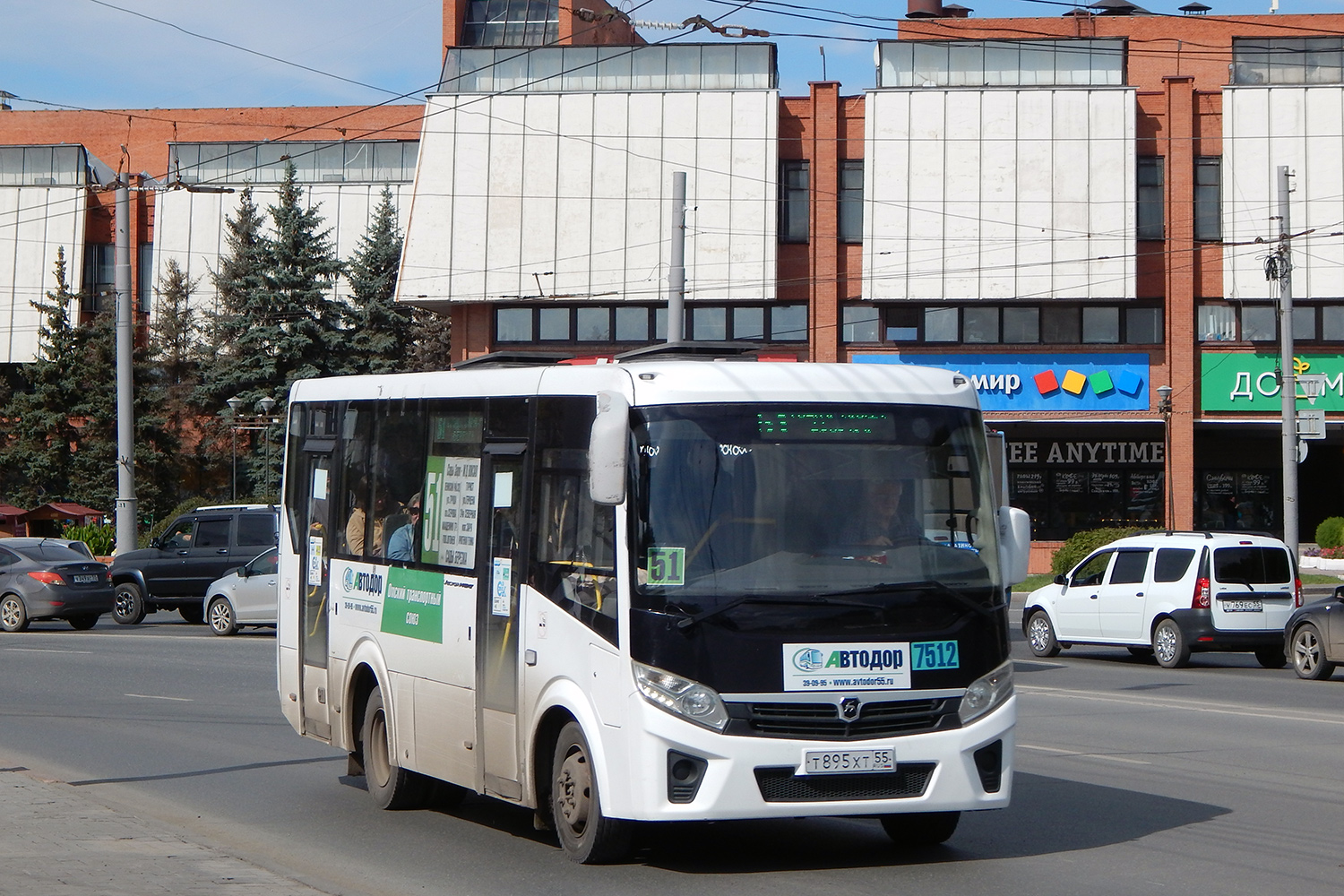 Omsk region, PAZ-320405-04 "Vector Next" Nr. 7512