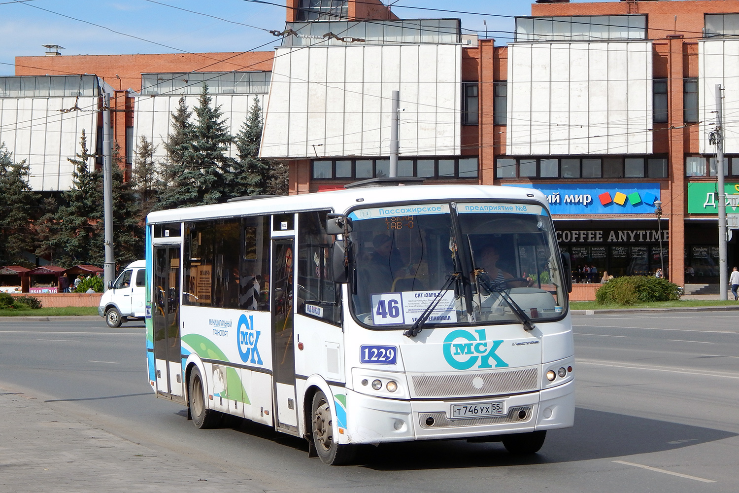 Омская область, ПАЗ-320414-04 "Вектор" (1-2) № 1229