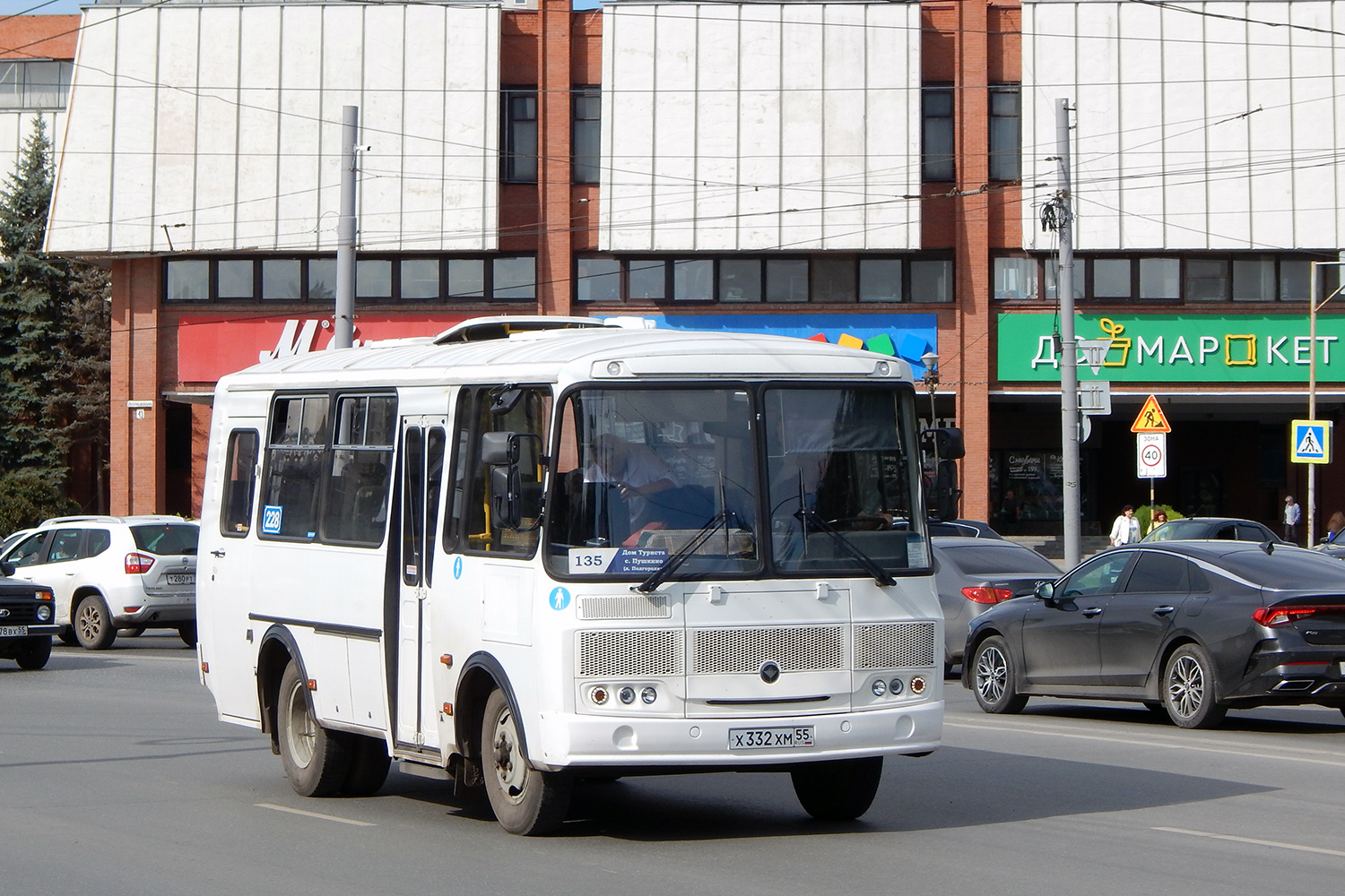 Омская область, ПАЗ-32053 № 228