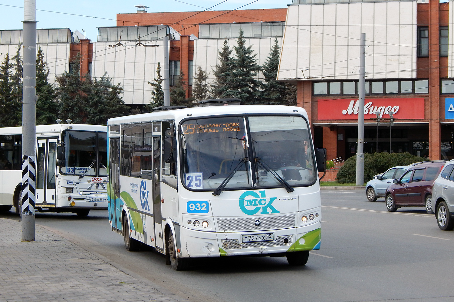 Омская область, ПАЗ-320414-04 "Вектор" (1-2) № 932