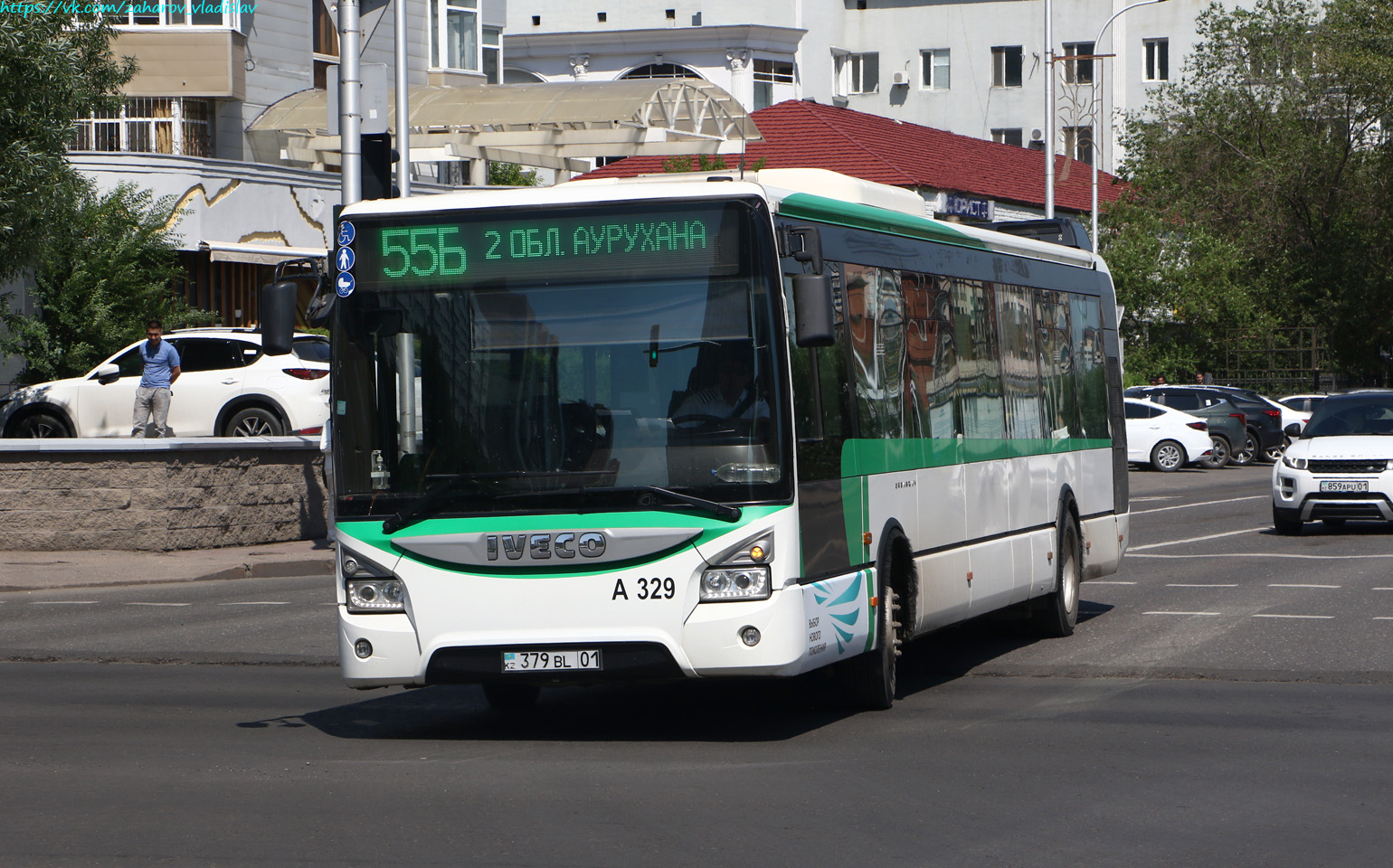 Астана, IVECO Urbanway 12M (СарыаркаАвтоПром) № A329