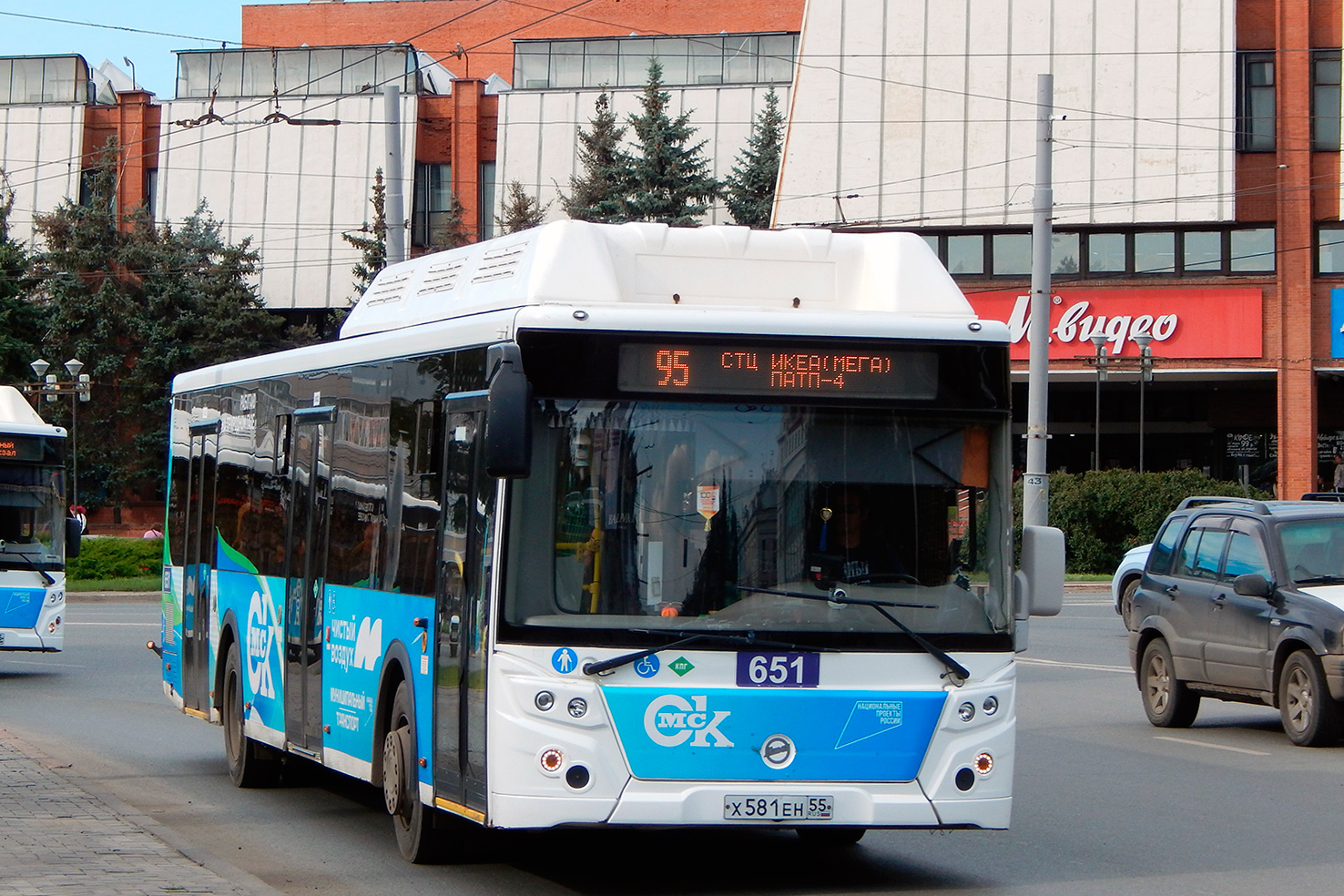 Obwód omski, LiAZ-5292.67 (CNG) Nr 651