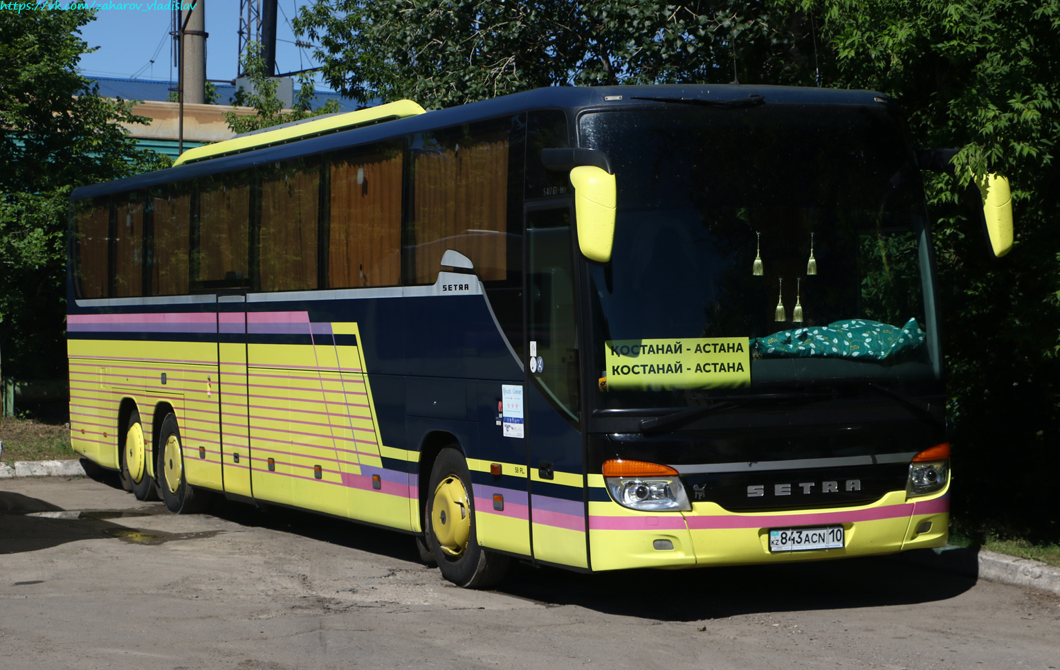Костанайская область, Setra S417GT-HD № 843 ACN 10 Костанайская область, Setra S417GT-HD № 843 ACN 10