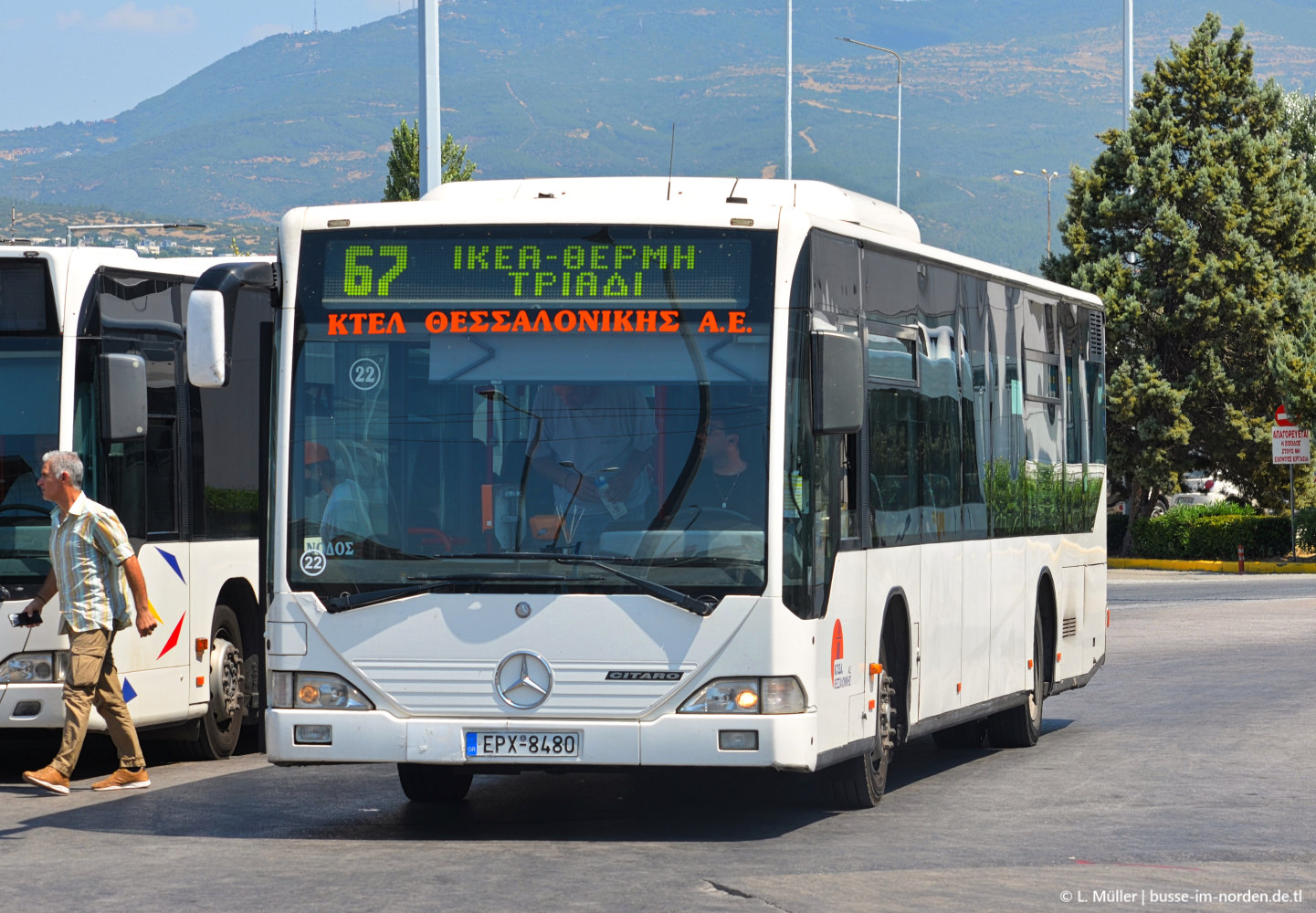 Греция, Mercedes-Benz O530Ü Citaro Ü № 22