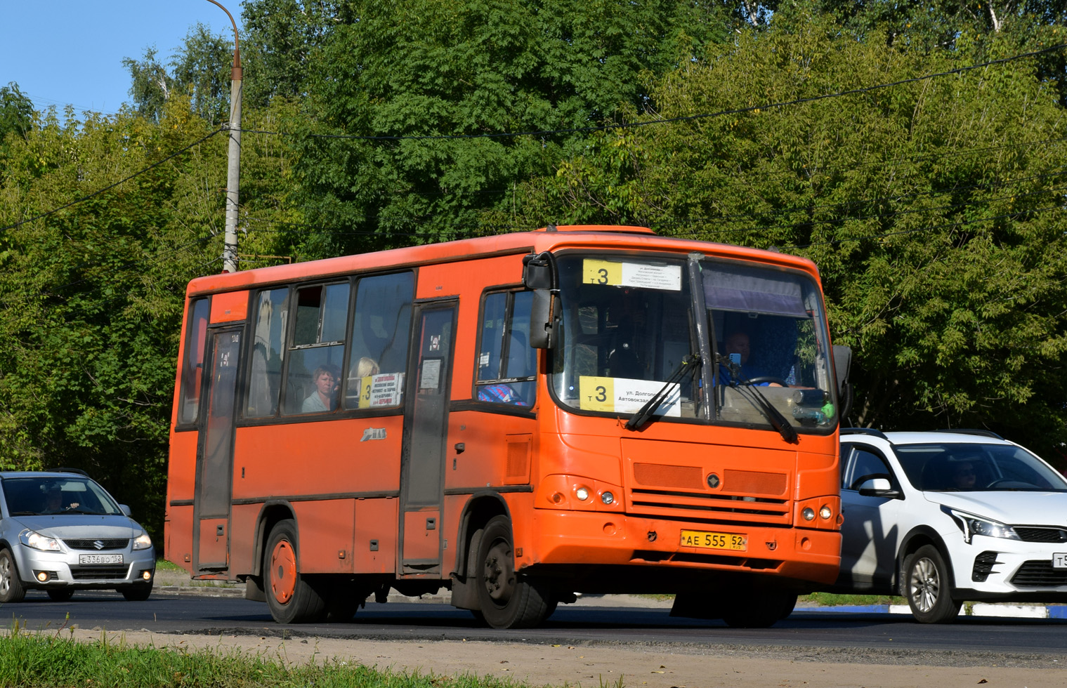 Нижегородская область, ПАЗ-320402-05 № АЕ 555 52