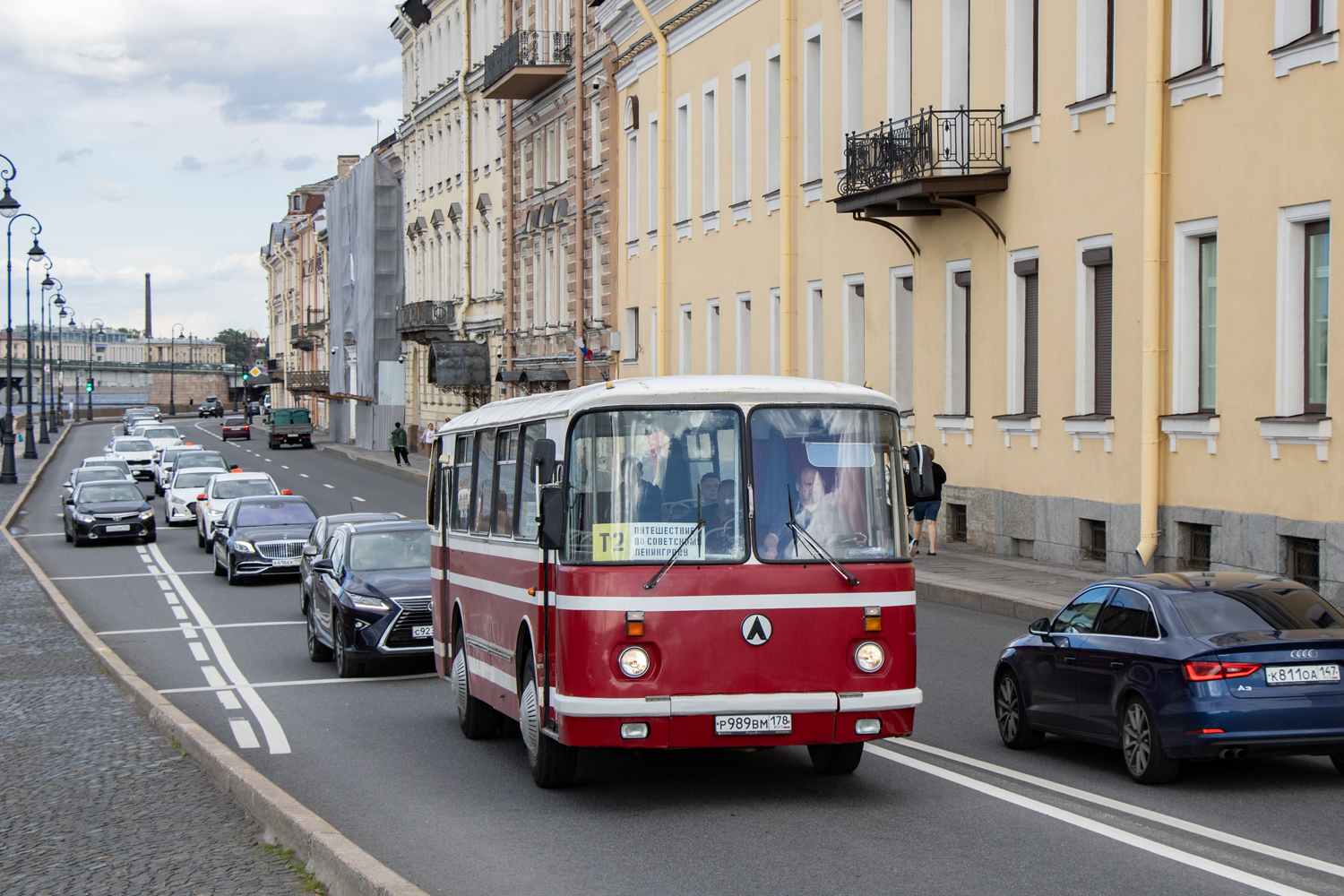 Санкт-Петербург, ЛАЗ-695Н № Р 989 ВМ 178