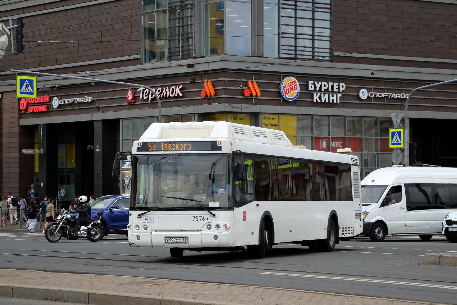 Санкт-Петербург, ЛиАЗ-5292.71 № 7576