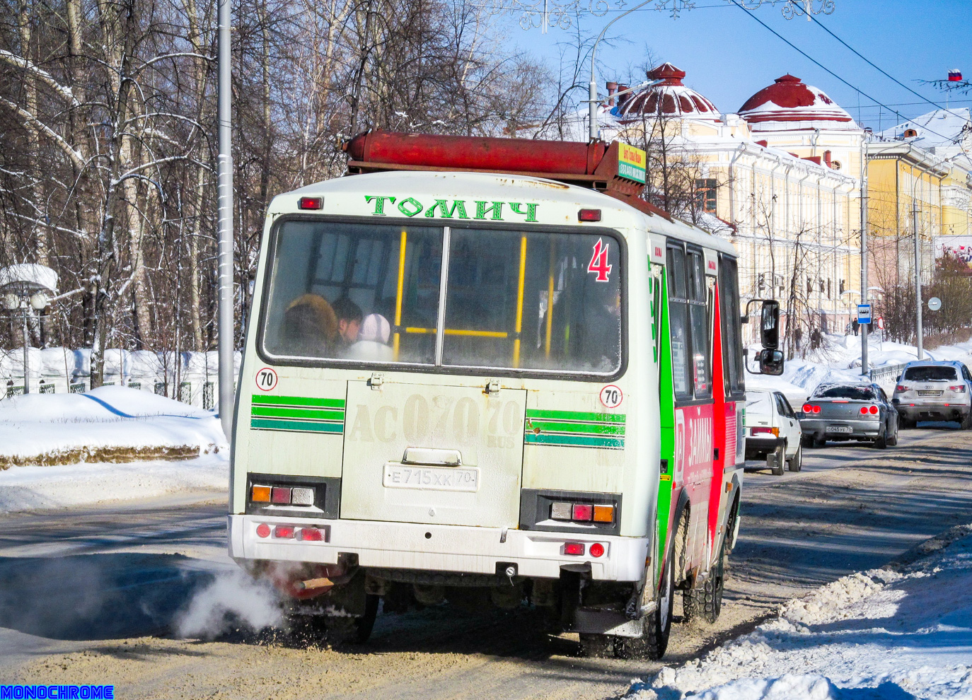 Томская область, ПАЗ-32054 № Е 715 ХК 70