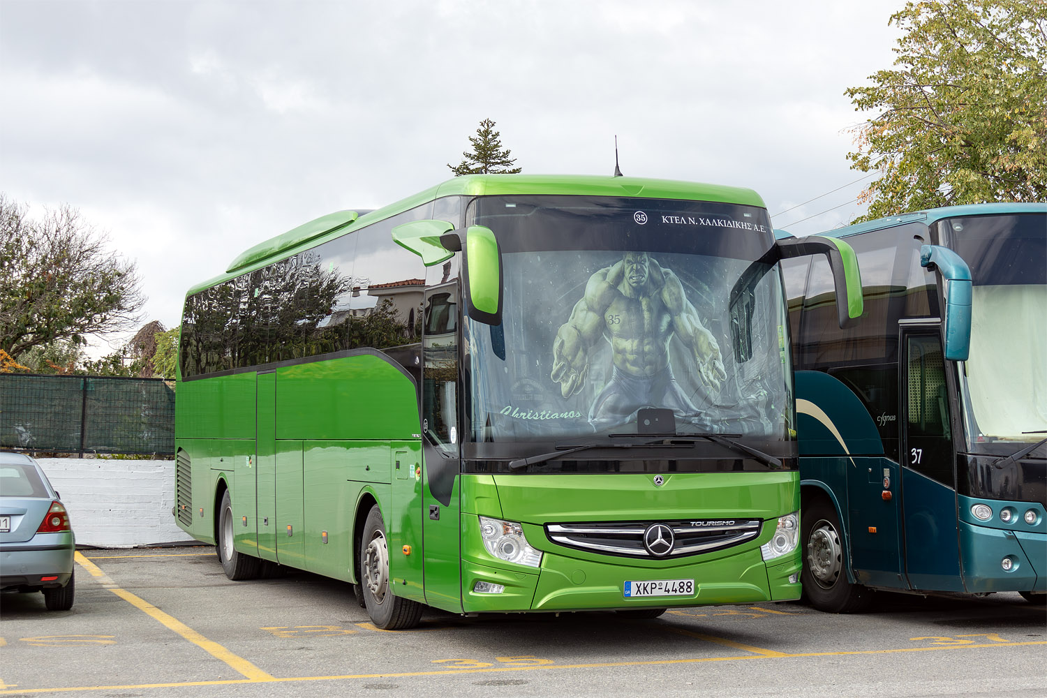 Греция, Mercedes-Benz Tourismo III 15RHD № 35