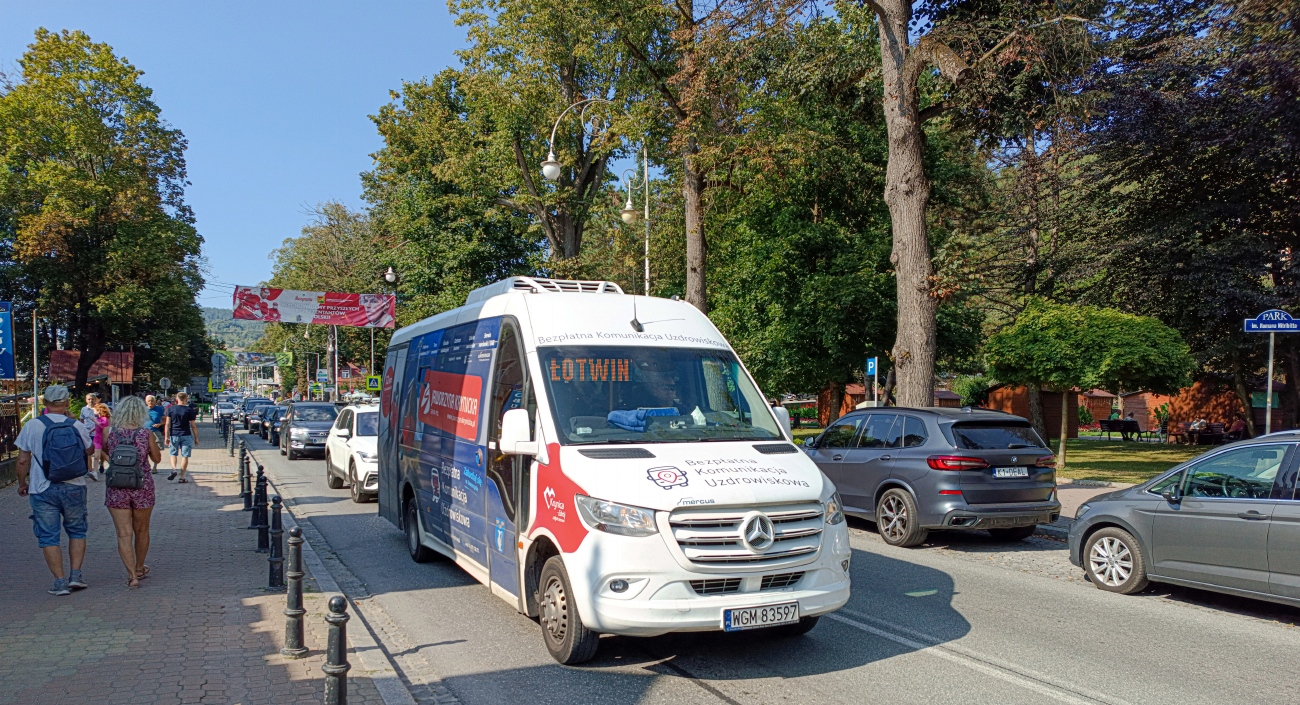 Polska, Mercus MB Sprinter City Nr WGM 83597